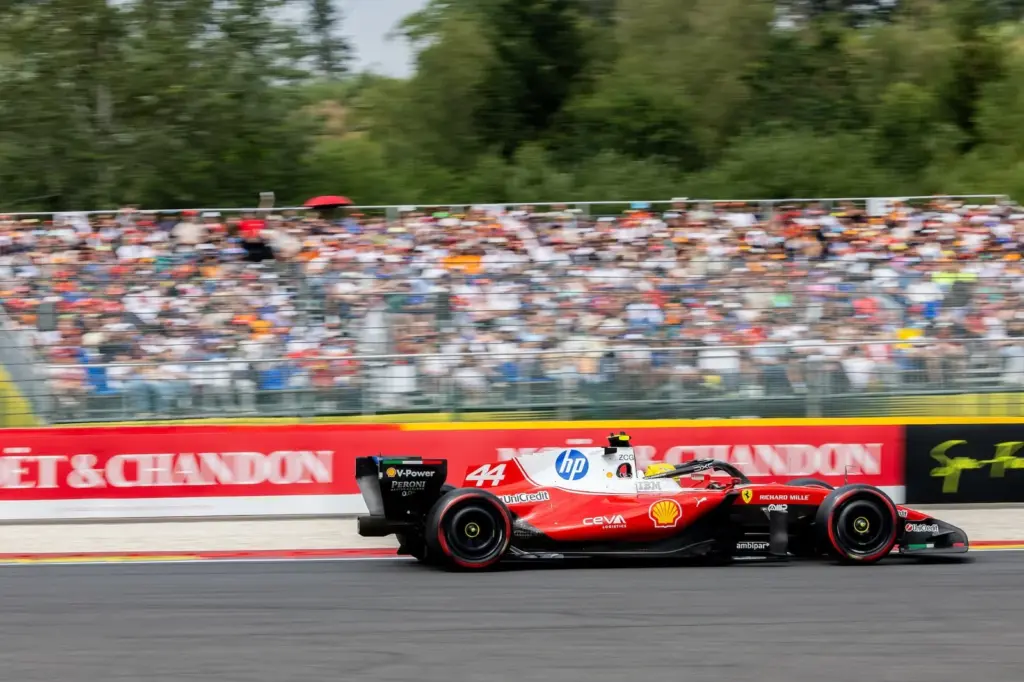 F1: Confira as imagens deste sábado do GP da Bélgica 2026