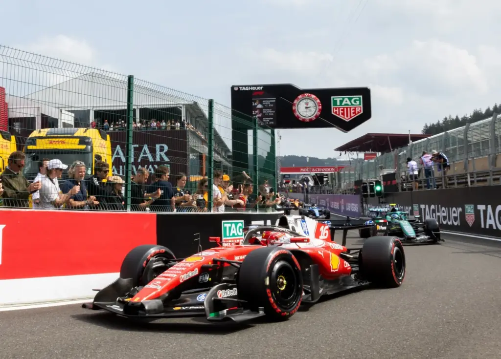 F1: Confira as imagens deste sábado do GP da Bélgica 2026