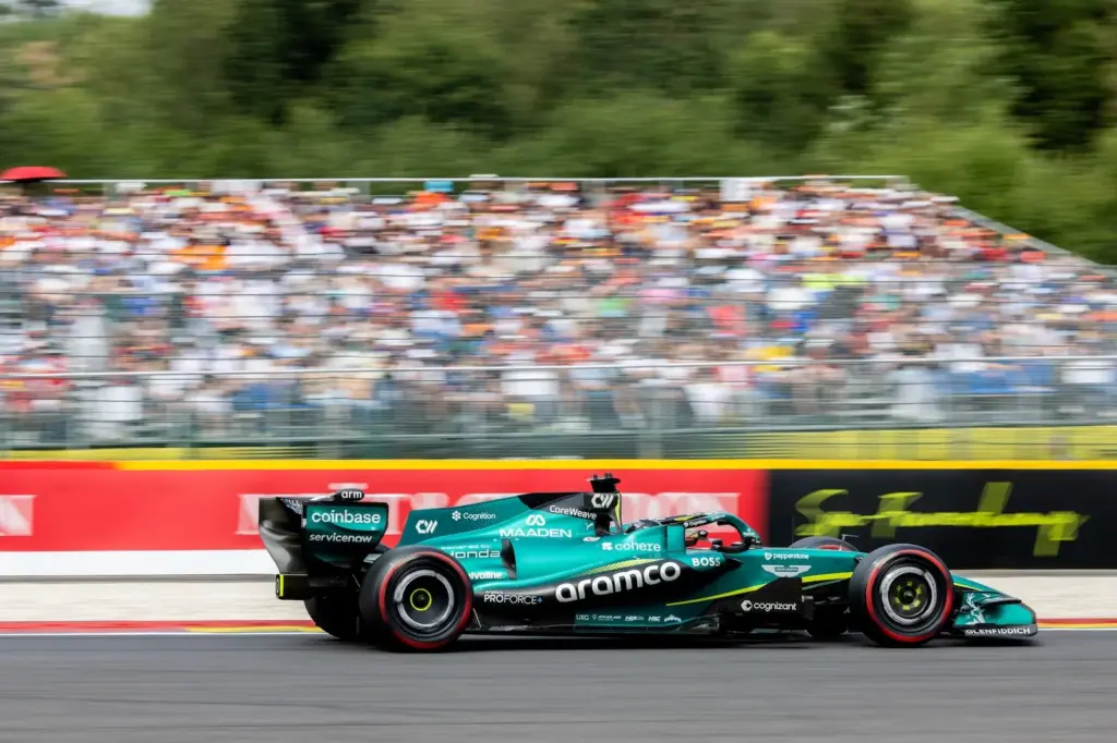 F1: Confira as imagens deste sábado do GP da Bélgica 2026