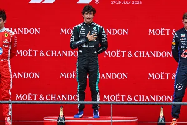 F1: Antonelli talks about chaotic start at the Belgian GP