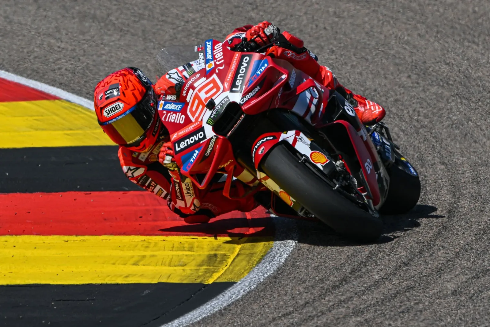 MotoGP: Márquez takes pole in Germany in a qualifying dominated by Ducati