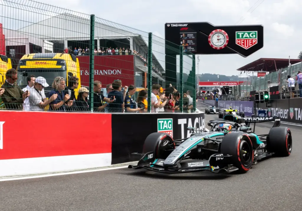 F1: Confira as imagens deste sábado do GP da Bélgica 2026