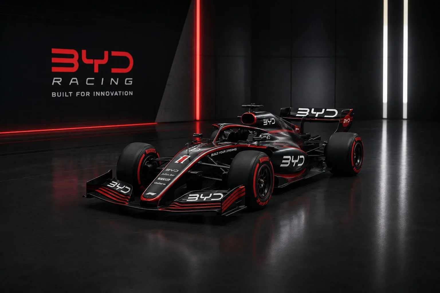 F1: BYD rules out entry only as a sponsor