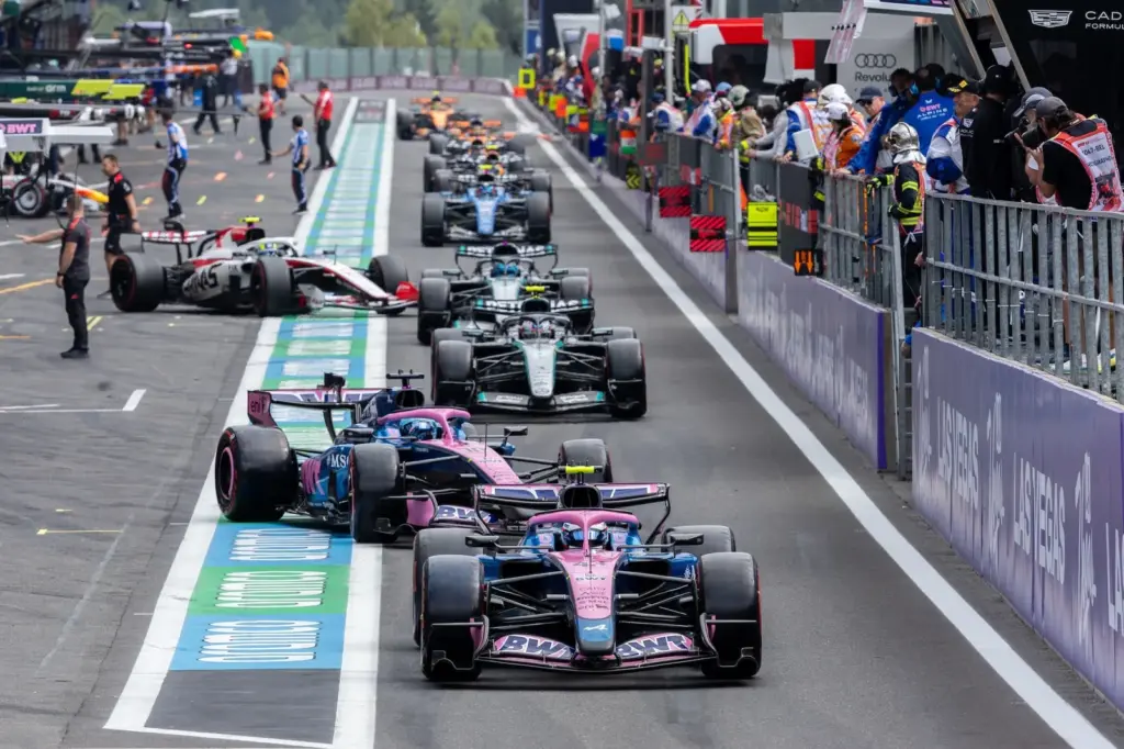 F1: Confira as imagens deste sábado do GP da Bélgica 2026