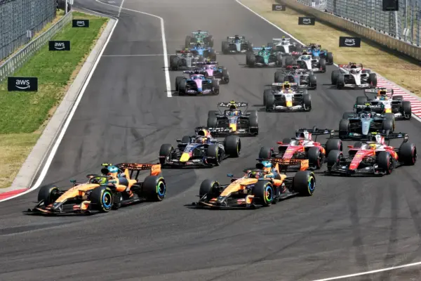 F1: Norris wins Hungarian GP with Verstappen in second; Bortoleto out of the points