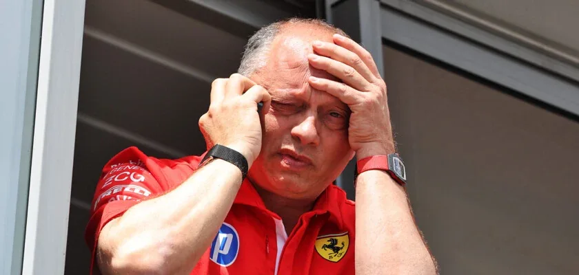 F1: Vasseur laments Ferrari's performance in Hungary: "We made many mistakes"