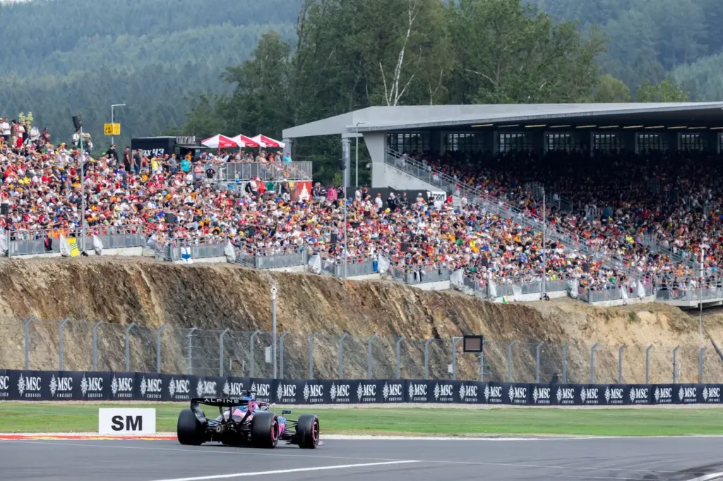 F1: Confira as imagens deste sábado do GP da Bélgica 2026