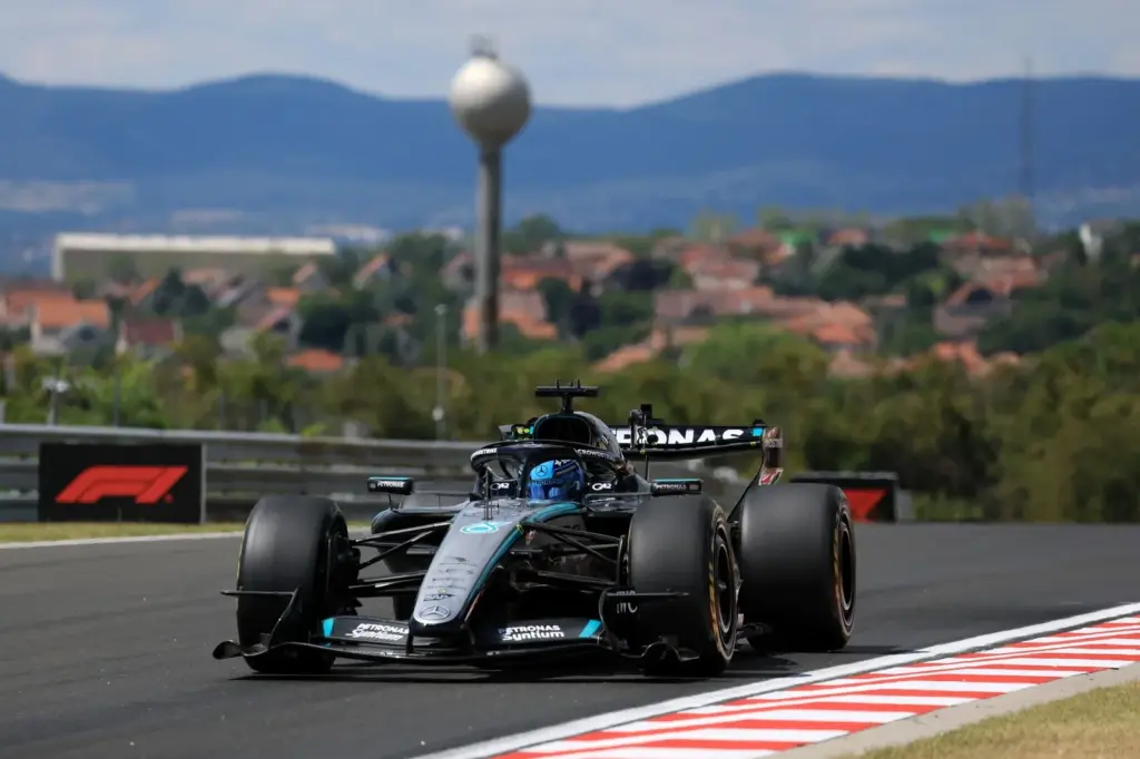 George Russell (GBR) Mercedes AMG Formula One Team W17.