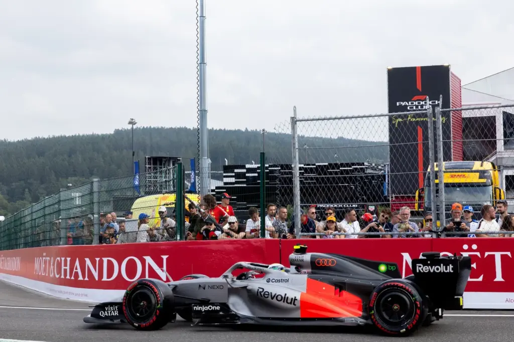 F1: Confira as imagens deste sábado do GP da Bélgica 2026