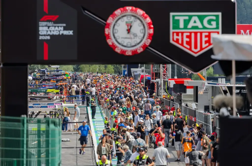 F1: Confira as imagens desta quinta-feira do GP da Bélgica 2026
