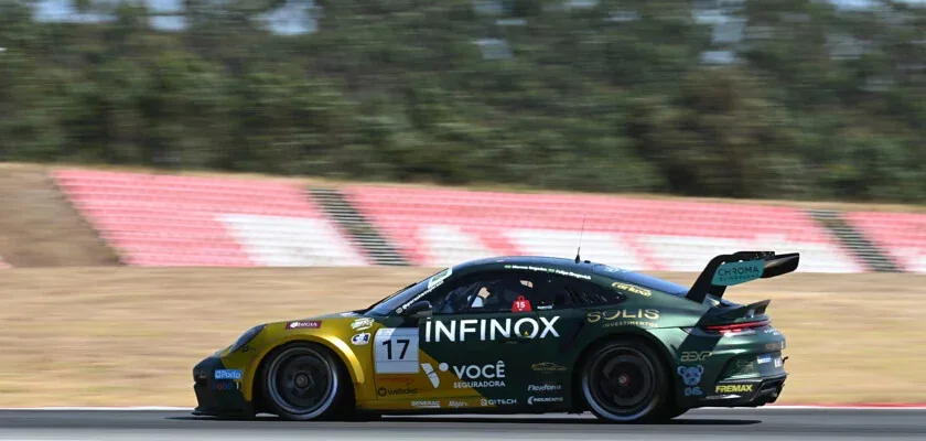 Regadas competes for the podium in the Algarve and reviews the opening of the Porsche Cup Endurance championship