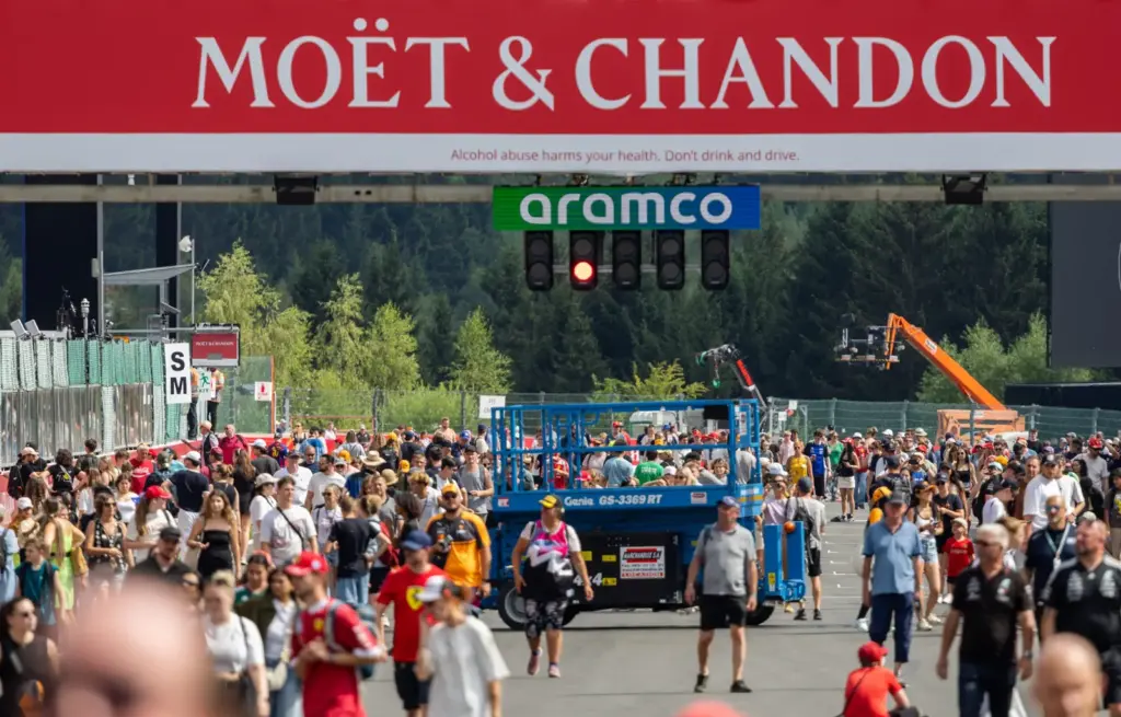F1: Confira as imagens desta quinta-feira do GP da Bélgica 2026
