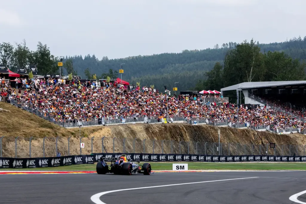 F1: Confira as imagens deste sábado do GP da Bélgica 2026