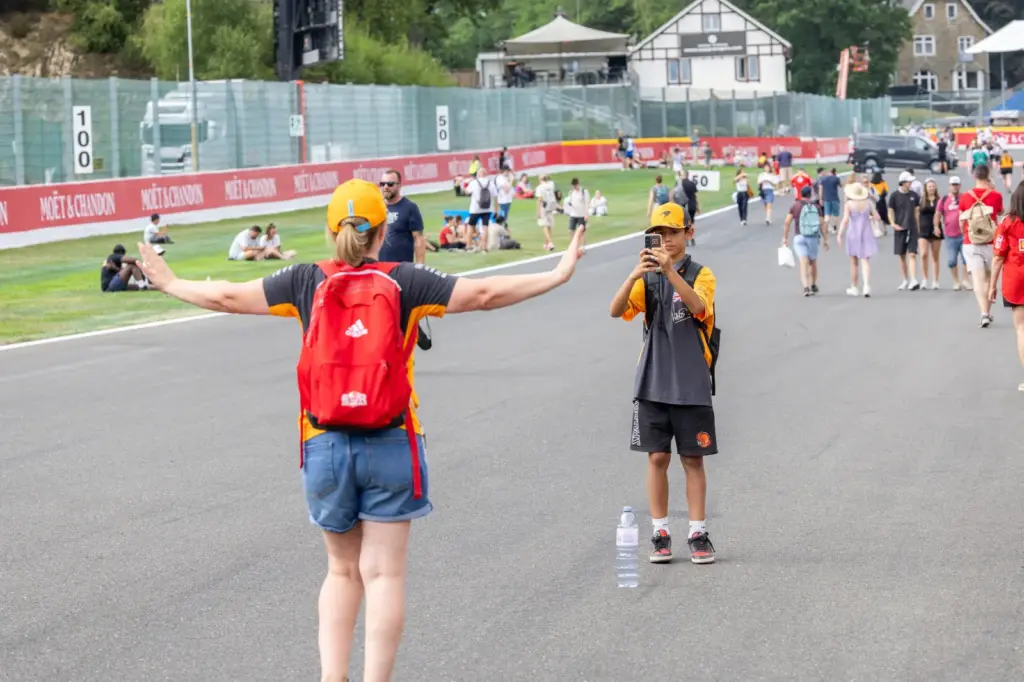 F1: Confira as imagens desta quinta-feira do GP da Bélgica 2026