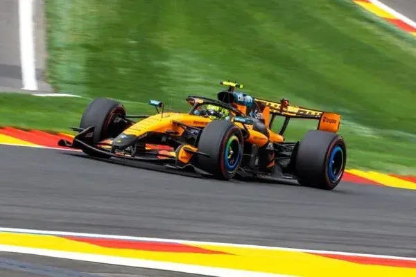 F1: Norris criticizes McLaren's strategy at the Belgian GP