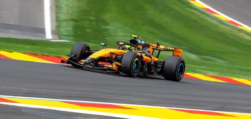 F1: Norris criticizes McLaren's strategy at the Belgian GP