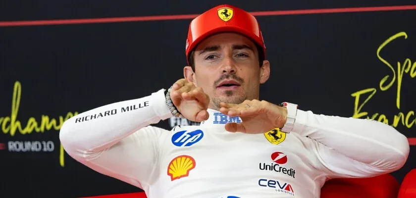 F1: Leclerc admits he took situation "a bit too far" in fight with Piastri at Spa