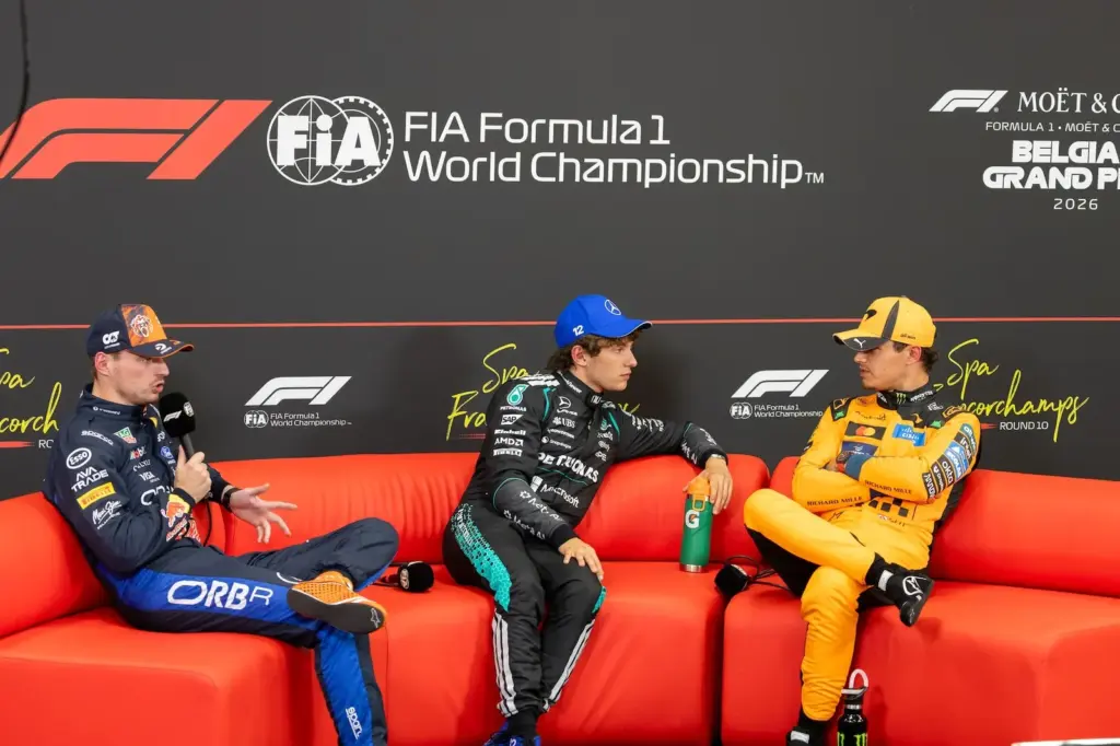 F1: Confira as imagens deste sábado do GP da Bélgica 2026