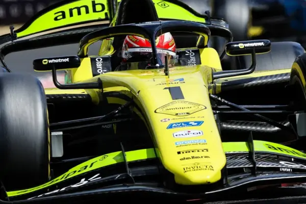 Rafael Câmara secures a podium in Hungary and closes in on the leaders of the F2 championship