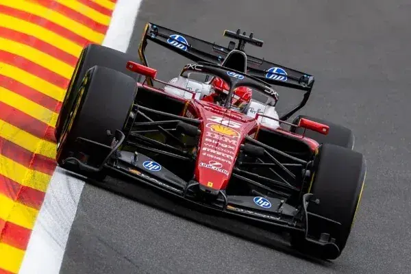 F1: Leclerc says yellow flag contributed to him losing position at Spa