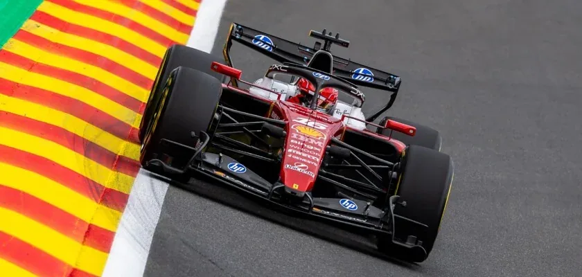 F1: Leclerc says yellow flag contributed to him losing position at Spa