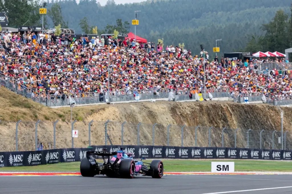 F1: Confira as imagens deste sábado do GP da Bélgica 2026