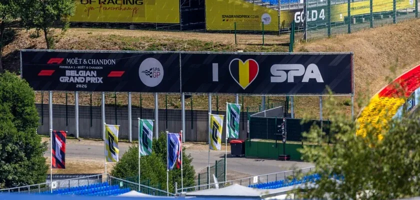 Belgian GP 2026: the days and times of F1 in Spa-Francorchamps