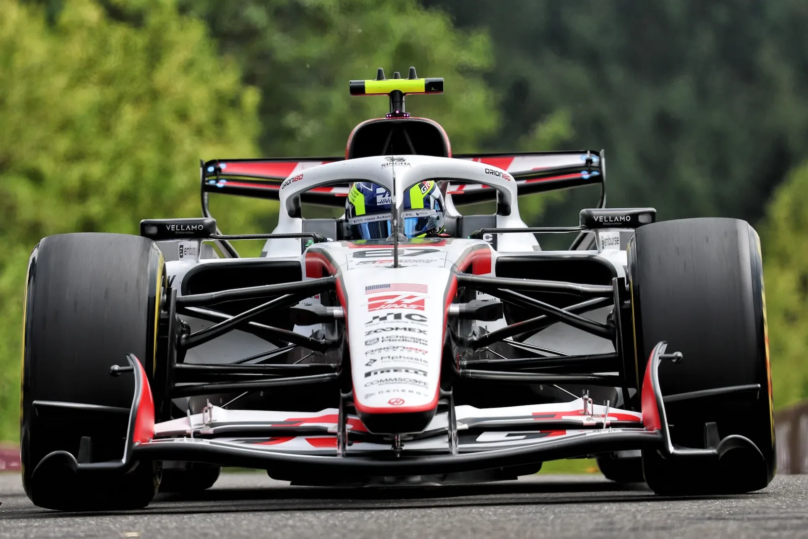 F1: Haas celebrates progress after positive Friday in Spa