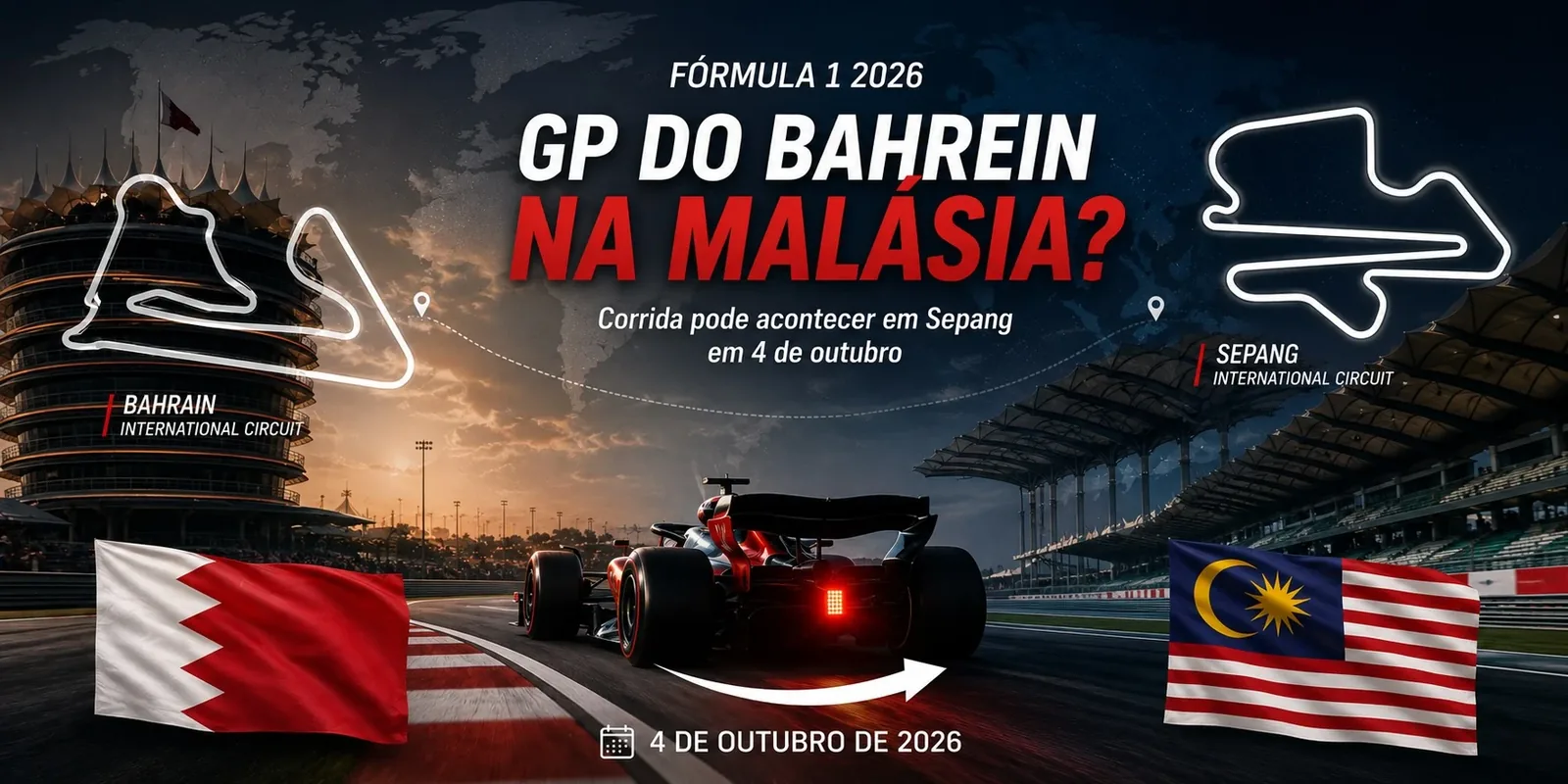 F1: Bahrain GP could be held in Malaysia in 2026