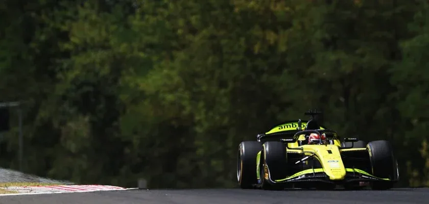 Rafael Câmara secures a front row spot on the F2 grid in Hungary