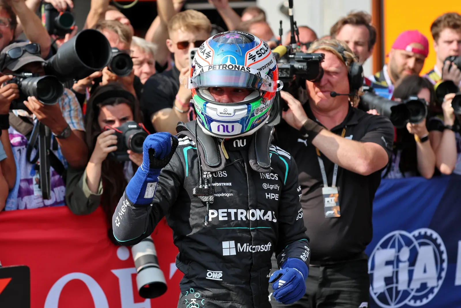 F1: Mercedes has a day of contrasts in Belgium