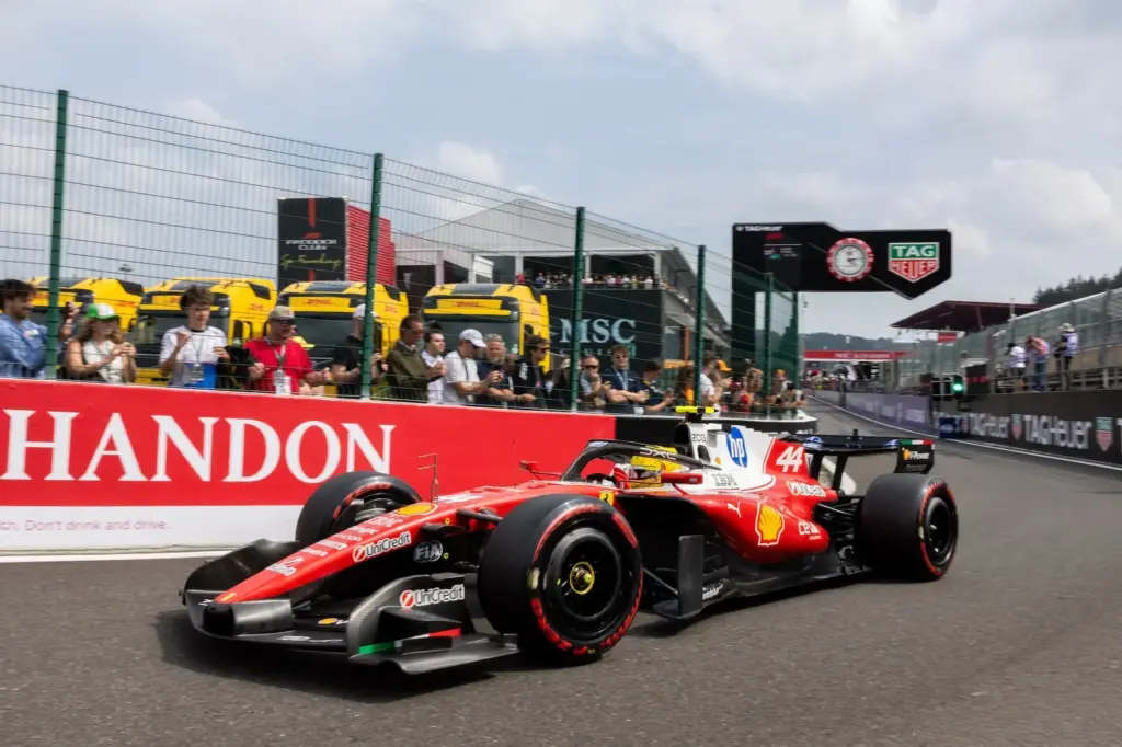 F1: Confira as imagens deste sábado do GP da Bélgica 2026