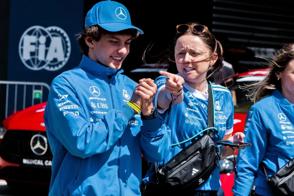 Andrea Kimi Antonelli (ITA) Mercedes AMG Formula One Team.