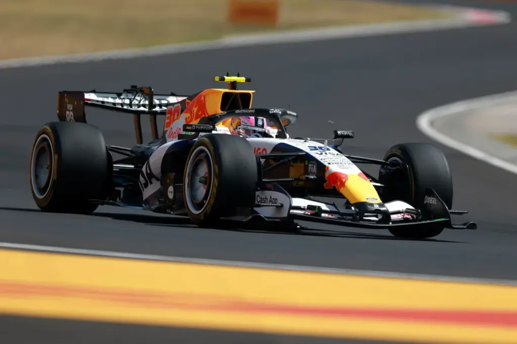 Liam Lawson (NZL) Racing Bulls Formula One Team VCARB 03.