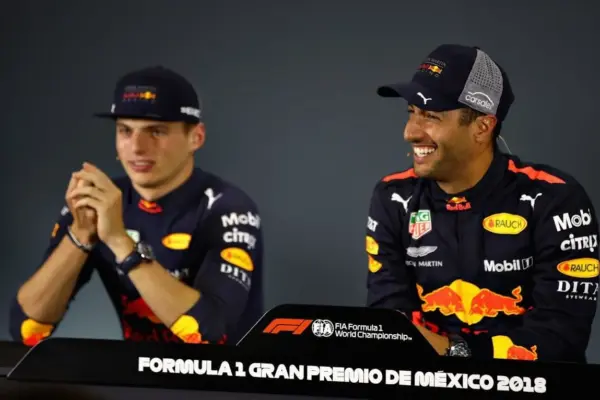 F1: Ricciardo leads vote for best Verstappen teammate