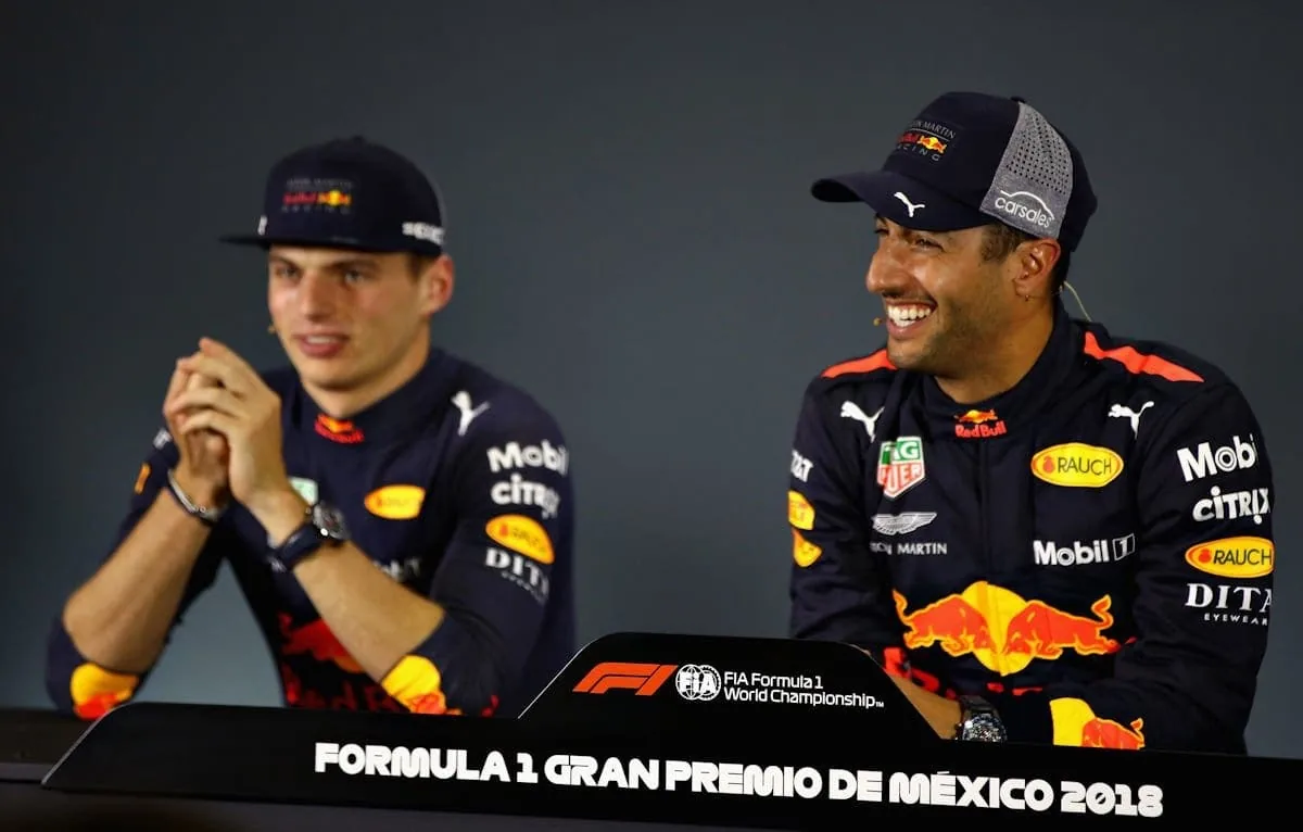 F1: Ricciardo leads vote for best Verstappen teammate