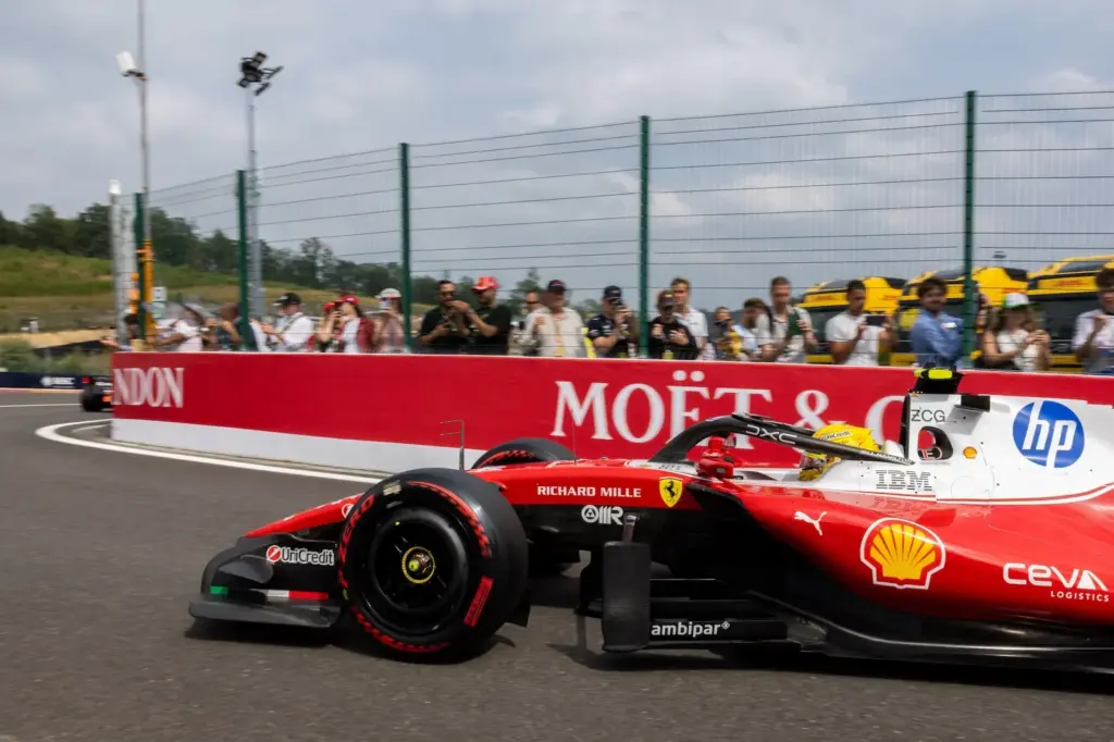 F1: Confira as imagens deste sábado do GP da Bélgica 2026