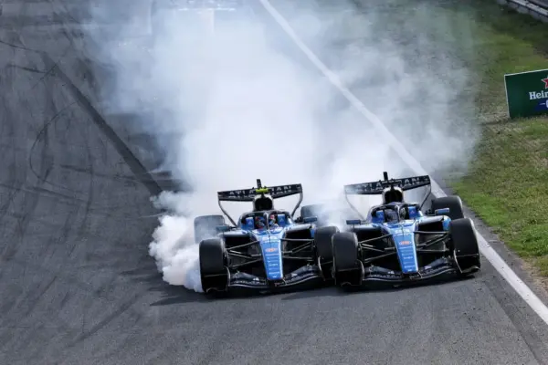 F1: Albon reacts to collision with Sainz at Dutch GP: “It’s his fault”