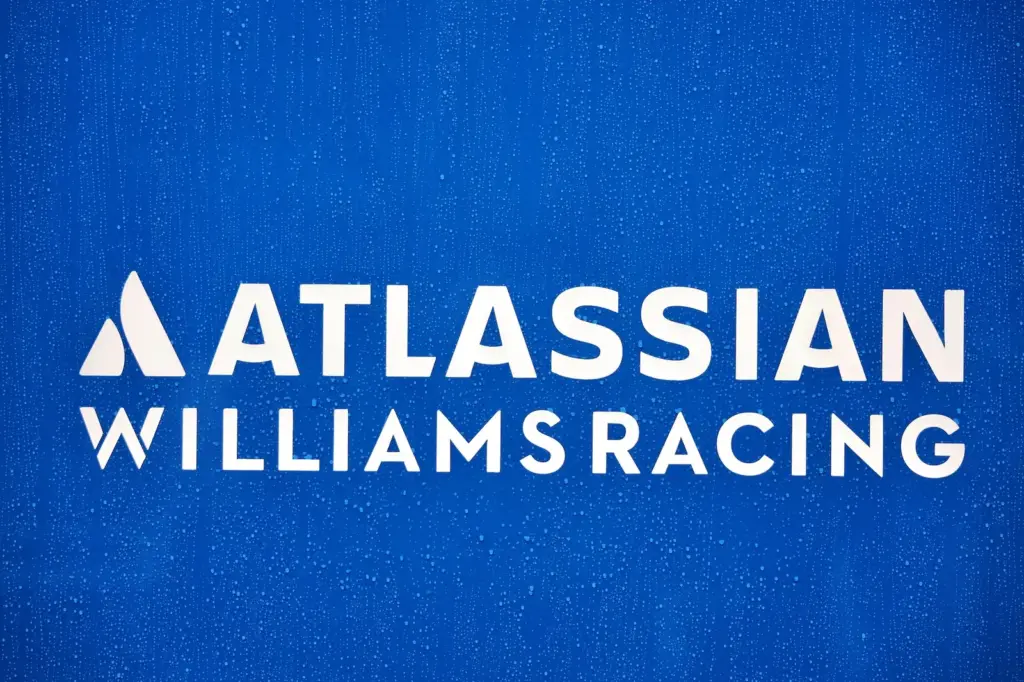 Atlassian Williams Racing logo.