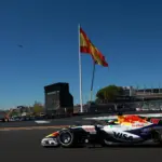 F1: Lindblad apologizes after causing first red flag in Madrid