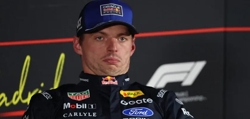 F1: Verstappen is voted Driver of the Day after P2 in Madrid