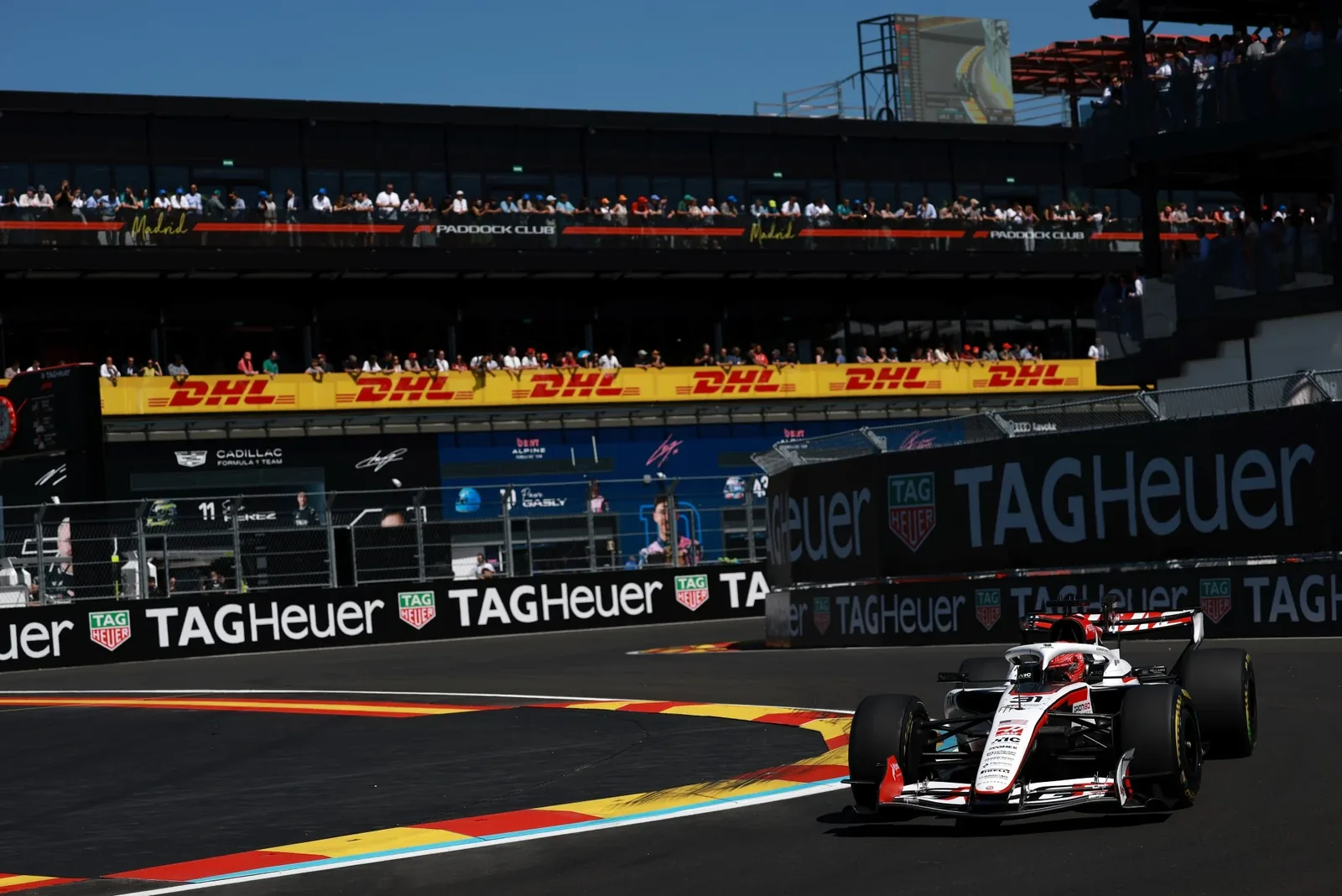 F1: Haas has Bearman out of qualifying and Ocon in 13th in Spain