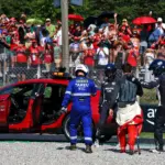 F1: Leclerc says he is fine after a heavy crash in Monza