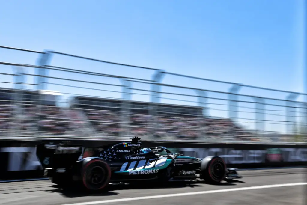 George Russell (GBR) Mercedes AMG Formula One Team W17.