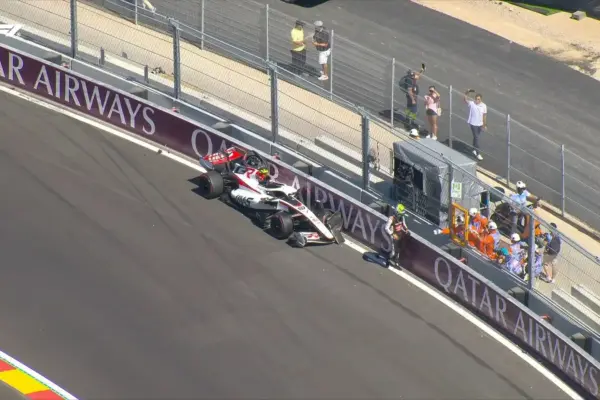 F1: Bearman hits hard and becomes doubtful for qualifying in Madrid
