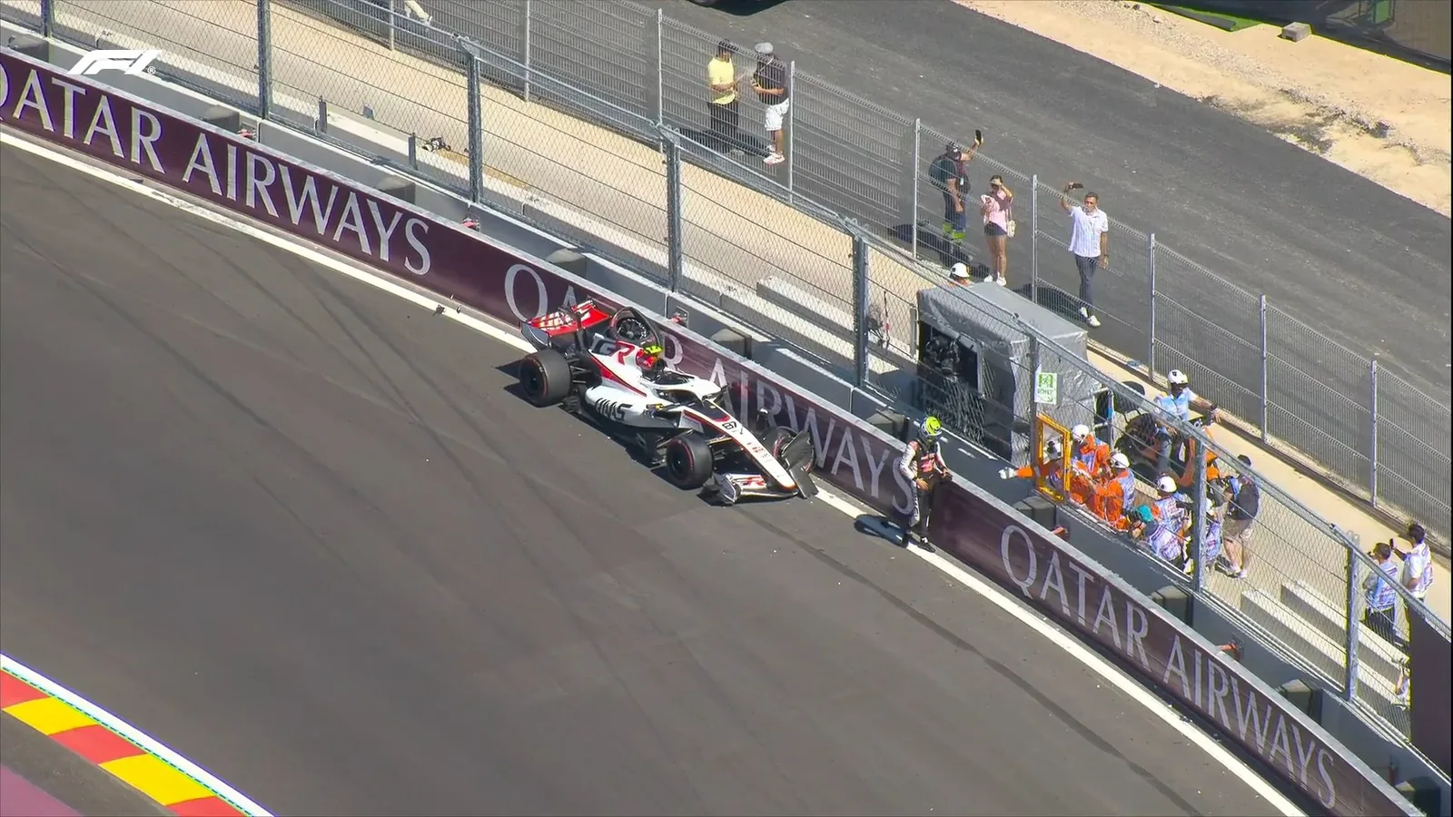 F1: Bearman hits hard and becomes doubtful for qualifying in Madrid