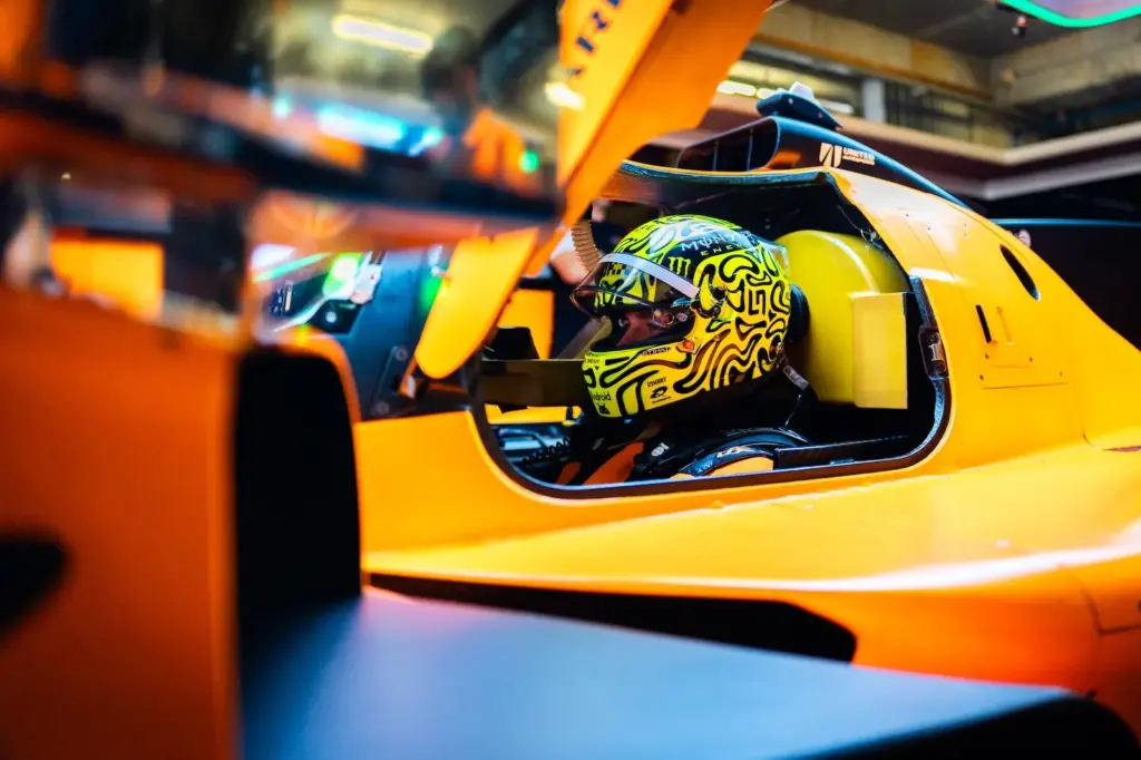 Lando Norris tests McLaren Hypercar