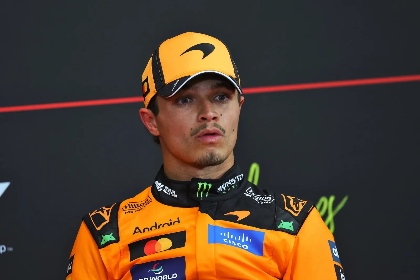 F1: Norris reacts after being reprimanded for drinking Coca-Cola in Madrid